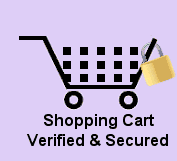 shopping cart verified and secure
